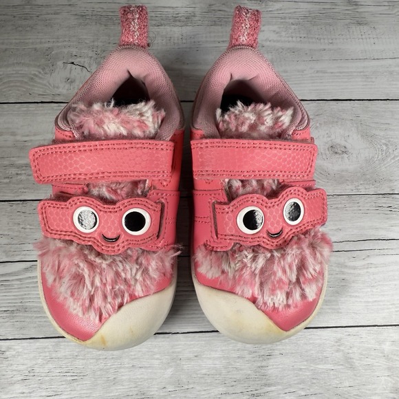 Pre‑Owned Nike Pico 5 Lil' Monsters CT5073‑600 Toddler Size 5C Pink Sneakers - Picture 4 of 10